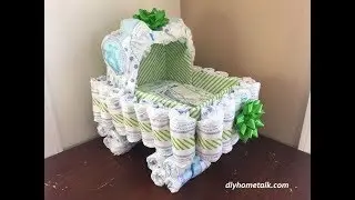 6 Unique Diaper DIY Displays That Aren't Cakes