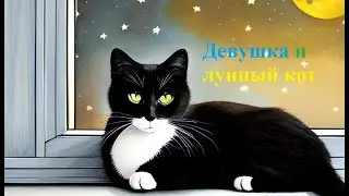 Девушка и лунный кот