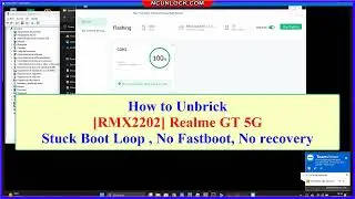 Fix Realme GT 5G RMX2202 soft brick Stuck Boot Loop , No Fastboot, No recovery