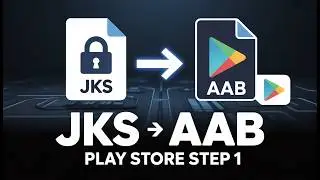 JKS File Kaise Banaye? + AAB Generate | Play Store Publish Step 1 (2026)