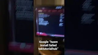 Haxm Install Fails | Intellij