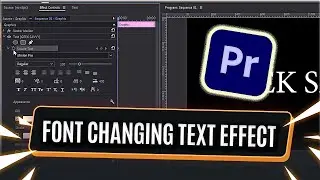How to Create Font Changing Text Effect in Premiere Pro? Geek Savvy