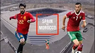 Spain vs Morocco 25 June 2018