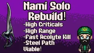 Nami Solo! Steel Path Viable Build 2024! (Rebuild!)