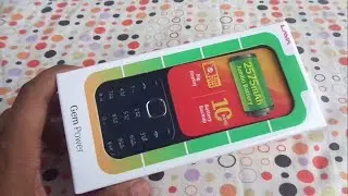 LAVA Gem Power Big battery with contact image option unboxing.