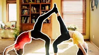 THE YOGA CHALLENGE W/ MY BEST GUY FRIEND!
