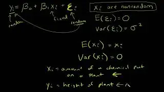 Why is X non-random in Linear Regression? What does it mean for X to not be random?
