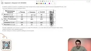 Вариант 24. Номер 5. ОГЭ по Математике 2024 Ященко. №42855
