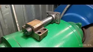 Восстановление гайки кронштейна #ТокарныйстанокФТ11Ф1