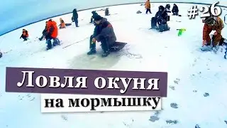 Зимняя Рыбалка Ладога 2017. Ловля не крупного Окуня на мормышку.