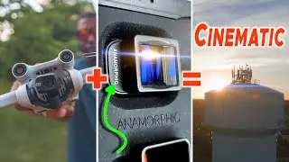 DJI Mini 3 Pro | Get the Cinematic Look with a Wide Angle & Anamorphic Lens Kit 📽