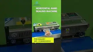 Stainless Steel Horizontal Band Sealing Machine