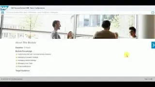 SAP SuccessFactors IXM Basic Configurtions