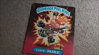 Garbage Pail Kids Collection - Part 2 - Garbage Pail Kids School Folder Live Mike and Stormy Heather