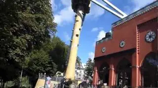 Scary rides at Tivoli