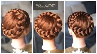 Trenza corona / Trena corona / Crown braid