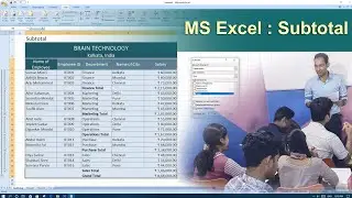Excel - Subtotal | How to use subtotal function in Excel | Advanced Excel Tutorials