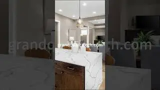 GQ- T286 Factory Manufacture Customize White Quartz Stone Kitchen Island Countertops #quartzslabs