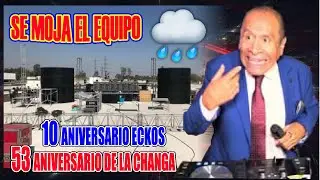 SE MOJA EL EQUIPO DE SONIDO LA CHANGA 🌧🌧🌧 20 NOVIEMBRE 2021 / ASÍ FUERON LAS PRUEBAS DE LOS SONIDOS