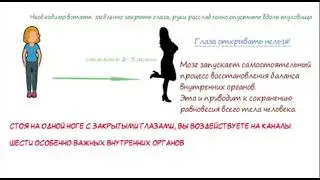 Упражнение из китайской гормональной гимнастики.
