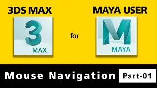 3DS Max For Maya User Mouse Navigation | Tamil Tutorial | Part01
