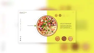 Pizza App UI Design in Adobe XD || User Interface Design