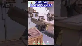 Brimstone Lineups Ascent #6 #brimstone #valorant #ascent #tutorial  #lineups #brimstonelineupsascent