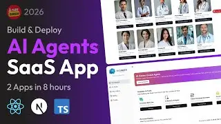 Build & Deploy Medical and Educational AI Agent using NextJs, React, Tailwind css