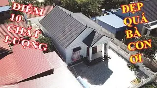 Mẫu Nhà Cấp 4 Mái Thái 3 Phòng Ngủ Được Rất Nhiều Người Lấy Mẫu Xây Nhà