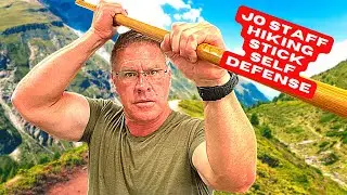How to use a walking stick for self defense