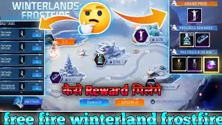 free fire new event today |  how to complete free fire winterland frostfire event  | 