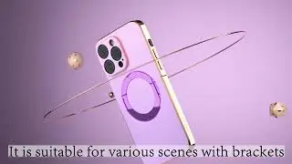 Elegant Magnetic Ring iPhone Case