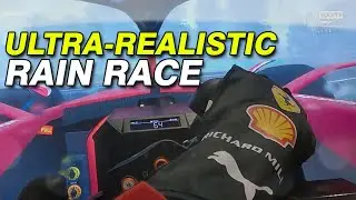 ULTRA-REALISTIC POV SIM RACING - F1 in Rain at Monza
