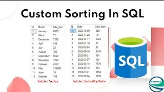 sorting in SQL | SQL Query | Custom Sort | SQL Order by Clause | Query | 