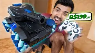 COMPREI um Tanque de Controle Remoto que Atira Orbezz!