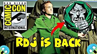 RDJ IS BACK || COMIC CON 2024 || #marvelstudios #mcu #rdj #doomsday #doctordoom