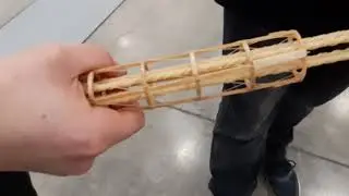 F4D зальная резиномоторная копия Як-12 Yak-12 rubber powered indoor