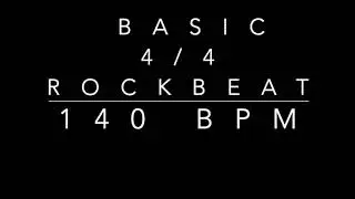 140 BPM BASIC 4:4 ROCK BEAT