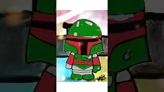 1st time drawing these. 4 my Nephew he ❤️'s star wars & @Ekohmusic #truemob #art #digitalart