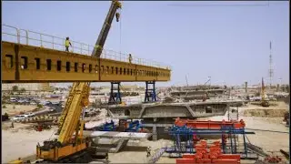 Amazing Fastest Bridge Construction Process With Modern Machines And Skillful Workers
