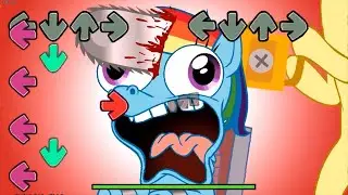 Creepy FLUTTERSHY in Friday Night Funkin be like | Elements Of Insanity FNF | My Little Pony