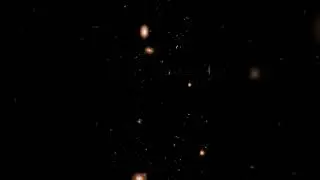 Fly Through the CANDELS Ultra Deep Survey Field - Hubble Space Telescope #shorts