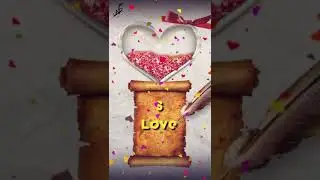 SP Love Name Art Video Status | SP Letter Whatsapp Status | Name Art #shorts