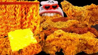 When You're Hungry, It's All About Chicken and Ramen! | REALMOUTH's ASMR Eating Show (SUB)