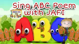 ABC Alphabet Poem/Sing ABC poem with JAFI/ABC New poems for Children's/Kidz Co TV/Poems For Kids