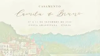 Casamento Camila e Bruno - Costa Amalfitana
