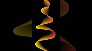 Gradient of Dynamic Line Wave in Illustrator  #tutorial #illustrator #shorts