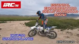 Essential Extreme Enduro Skill You Should Know! How-To Static Balance