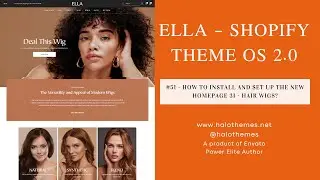 #51 - How To Install And Set Up The New Homepage 31 - Hair Wigs?