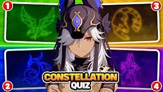 GENSHIN CONSTELLATION QUIZ ♒️🕹️ GUESS 50 CHARACTERS🔥⭐️ | GENSHIN IMPACT QUIZ